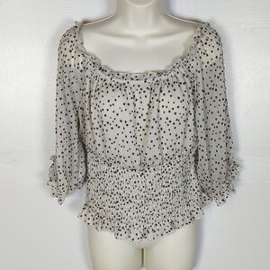 Anthropologie Lucia Off-the-Shoulder Blouse